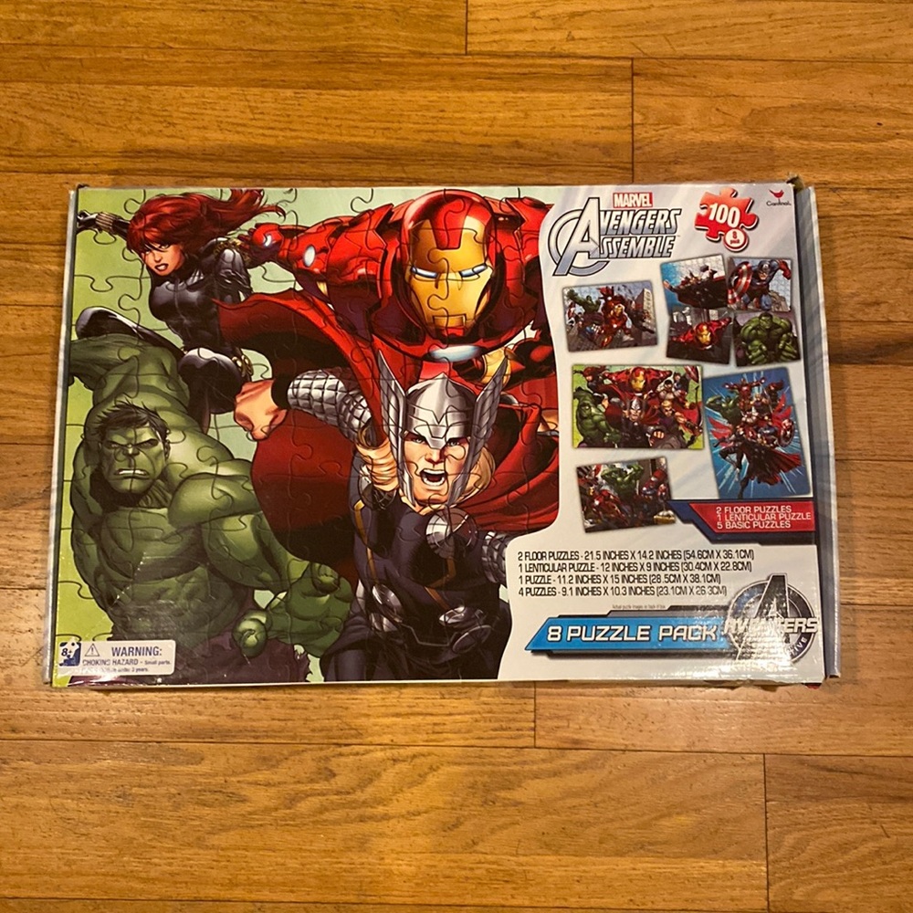 Avengers puzzle set
